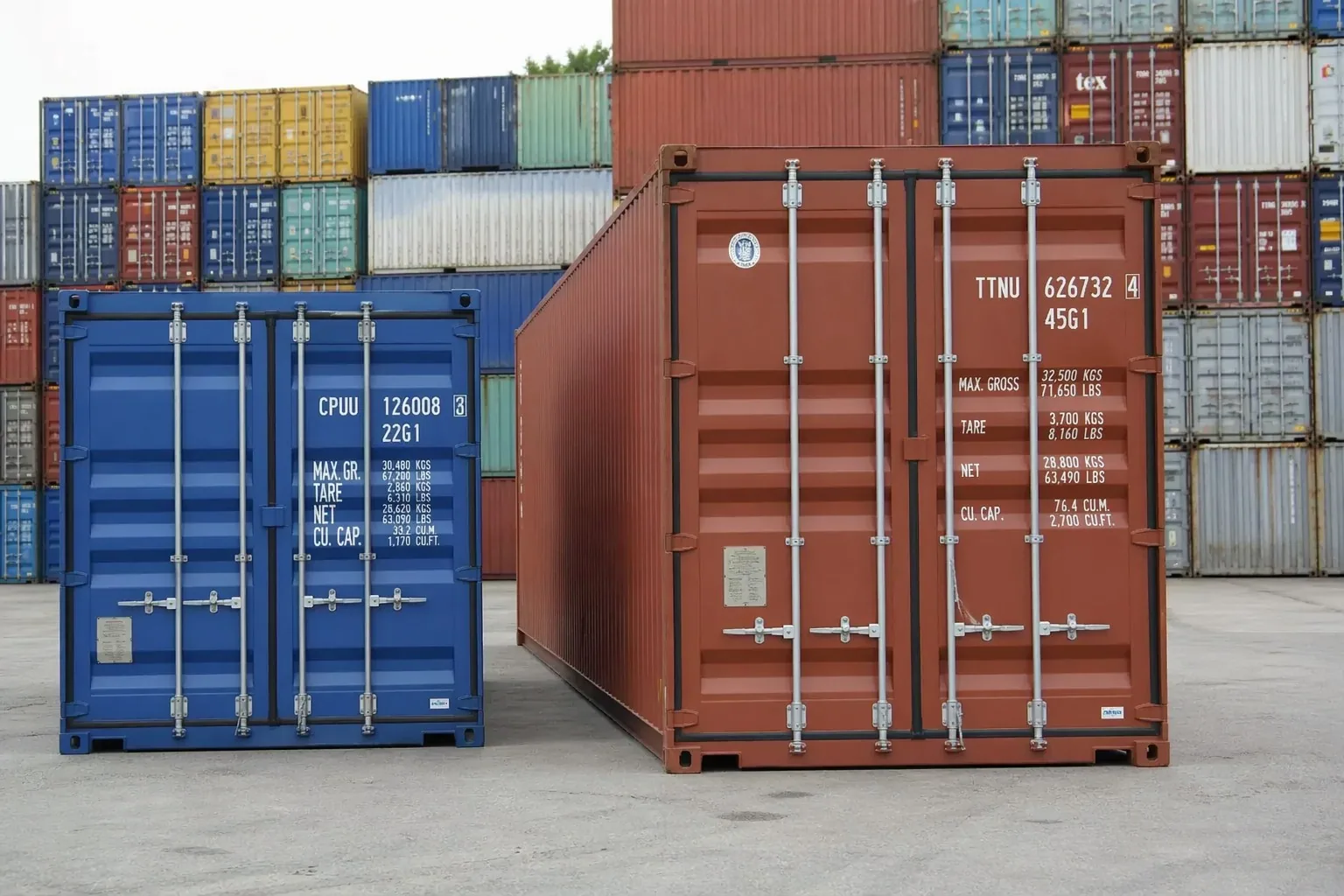 20 or 40 Feet? How to Choose the Right Container for Your Needs