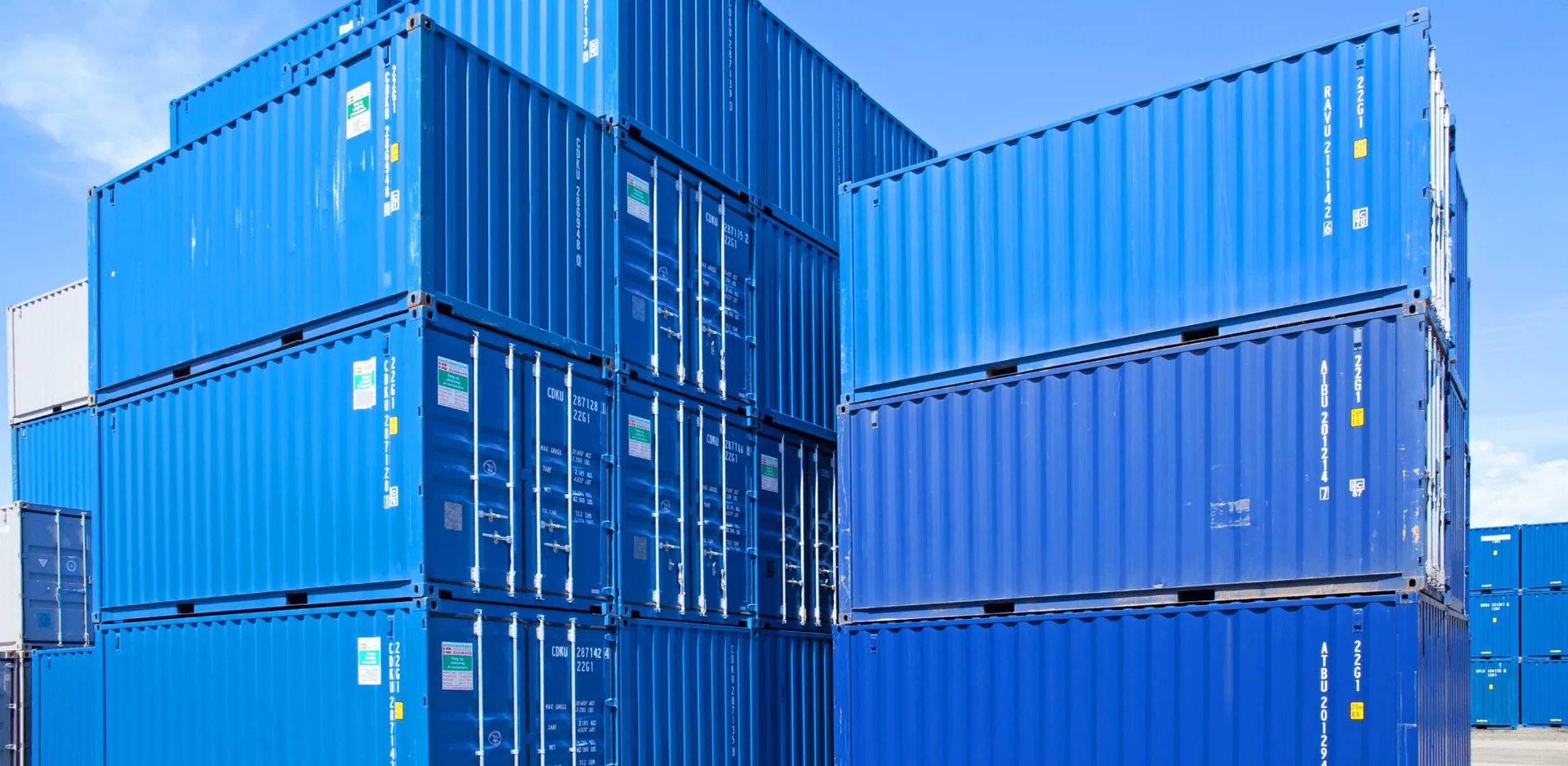 20 foot containers